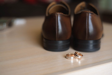 Wedding details. Groom accessories