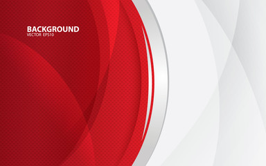Red abstract backgrund vector, modern corporate concept.