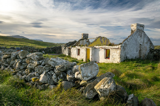 Ruins of an Irish Cottage