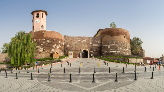 Entrance to the Ankara Castle 