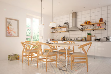 Modern house interior
