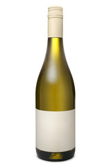 White wine bottle