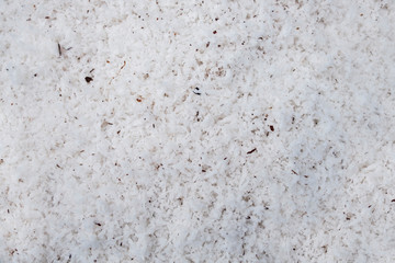 Obraz premium Background and texture of white desiccated coconut flake. Desiccated coconut flake for ingredient food.