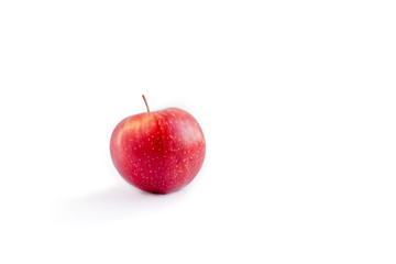 Red apple isolated