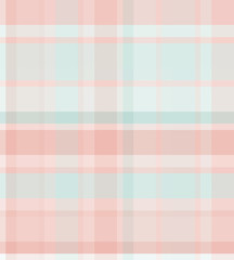Vector seamless pattern in pastel colors. Blue,pink