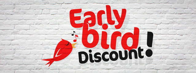 Early bird discount
