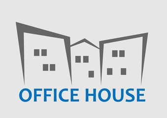 Real Estate house logo icon