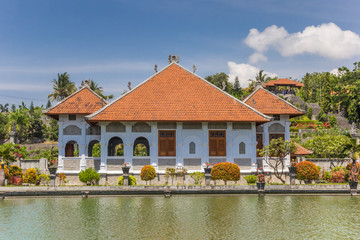 Fototapeta na wymiar Taman Ujung Soekasada water palace on Bali, Indonesia