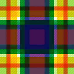 Tartan fabric texture