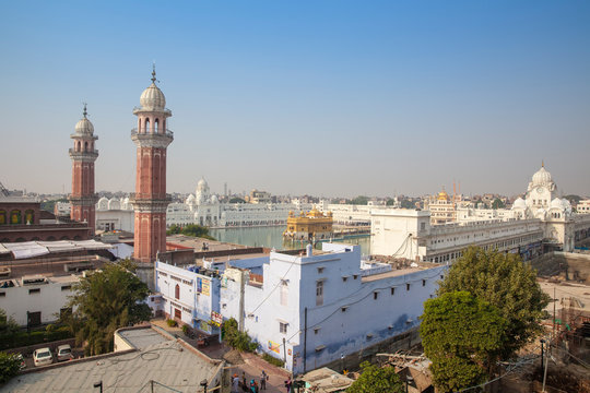 The Harmandir Sahib (The Golden Temple), Amritsar, Punjab