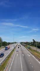 Fototapeta premium traffic on highway