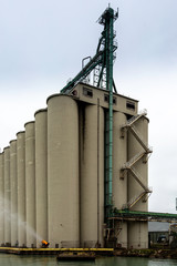 Obraz premium Grain Elevators