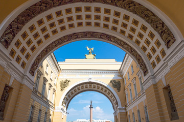 Obraz premium St. Petersburg, architectures, art and history