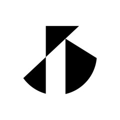 Letter I logo. Icon design. Template elements - vector sign