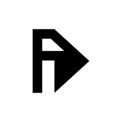 Letter I logo. Icon design. Template elements - vector sign