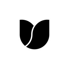 Letter U logo. Icon design. Template elements - vector sign