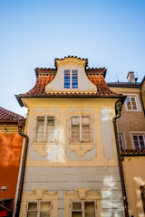 Fototapeta na wymiar La Ruelle d'Or dans le Château Royal de Prague