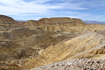 Elephant Knees formation, Fish Creek, Anza-Borrego Desert State Park, California, USA