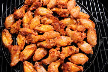 Hähnchenkeulen auf dem Grill 1