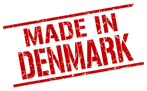 made in Denmark stamp