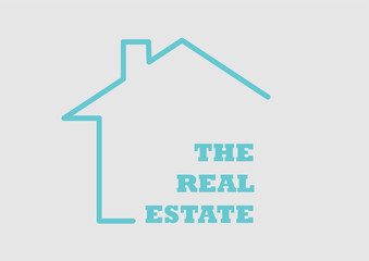 Real Estate house logo icon