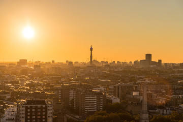 A typical view in London