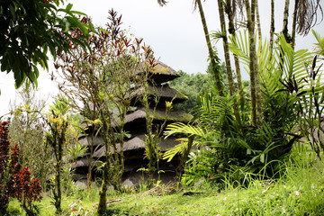 Temple pura luhur batukaru à Bali indonésie