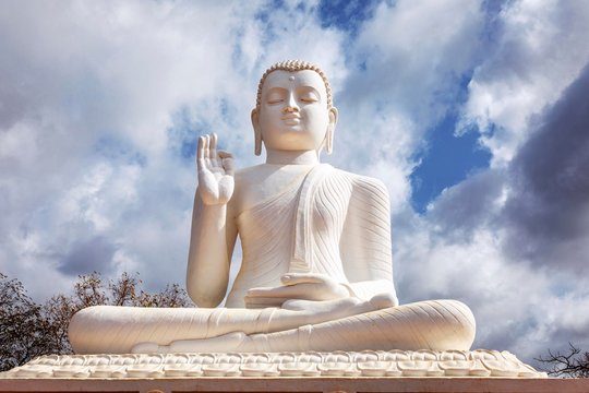 Buddha, Mihintale near Anuradhapura, Sri Lanka, Asia