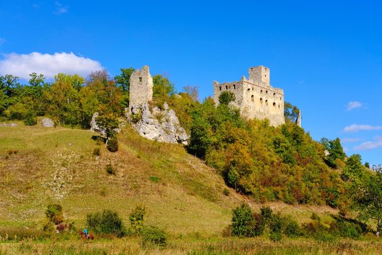 Niederhaus Castle in Nordlinger Ries, near Ederheim, district of Donau-Ries, Swabia, Bavaria, Germany, Europe