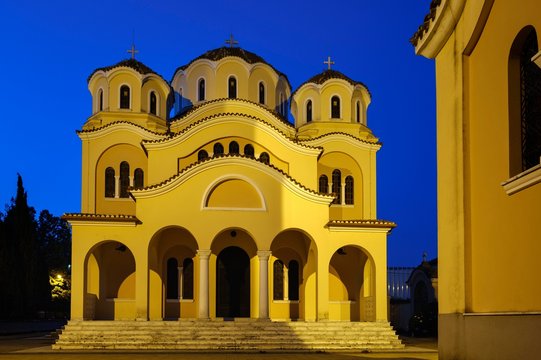 Orthodox Cathedral of the Nativity of the Lord, Katedralja e Lindjes se Zotit, Shkodra, Shkoder, Qark Shkodra, Albania, Europe