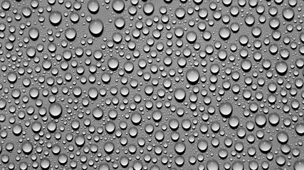 closeup drops water background - monochrome