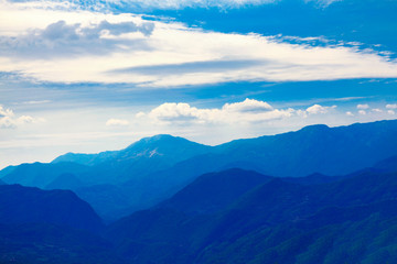 blue mountains landscape