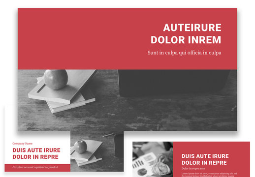 Business Presentation Layout