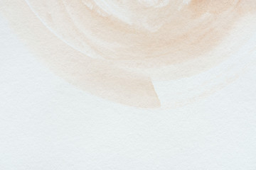 close up of abstract brown watercolor background