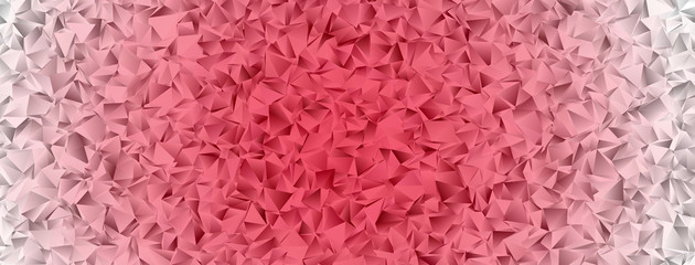 Fototapeta premium Triangular 3d, modern background