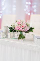 wedding flowers bride bouquet rings