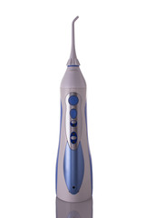 oral irrigator on white background