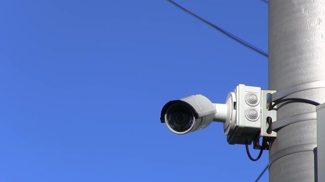 Security CCTV camera or surveillance system in a public building