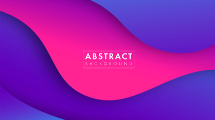 Colorful abstract geometric background.Trend gradient. Fluid shapes composition. Eps10 vector.