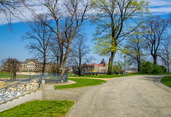 City park (Bruhlschen Garten), Dresden, Germany
