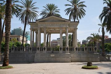 Obraz premium Palermo, Italy - September 07, 2018 : View of Palchetto della Musica