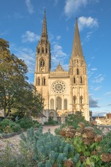 Obraz premium Cathédrale Notre-Dame de Chartres