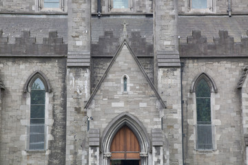St Patricks Cathedral Facade, Dublin