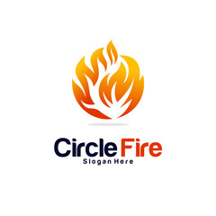 Fire logo design concept