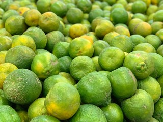 Fresh Oranges in the Market