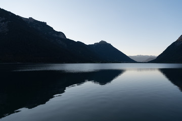 Lake Achen - Achensee at dawn, Austria, Alps