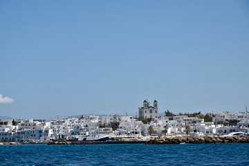Naoussa vue de la mer