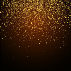 Glitter particles background effect.Falling Christmas Shining transparent beautiful snow isolated on transparent background. Snowflakes, snowfall. snowflake vector. Vector illustration.