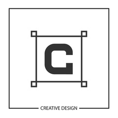 Initial Letter C Logo Template Design Vector Illustration
