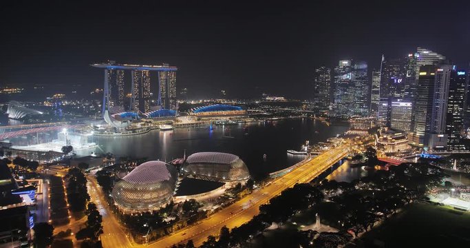 Singapore night view